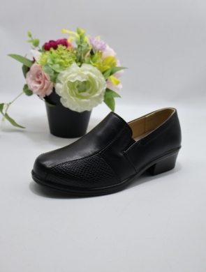 Półbuty damskie na obcasie (37-42) 9050-7 BLACK
