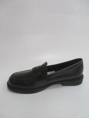Mokasyny damskie na płaskim (36-41) 06909 BLACK