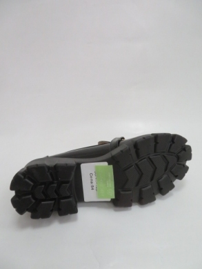 Mokasyny damskie na koturnie (36-41) 6861 BLACK