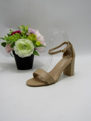Sandały damskie na obcasie (36-41) R152 BEIGE