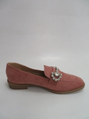 Mokasyny damskie na płaskim (36-41) T536 PINK
