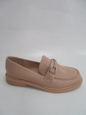 Mokasyny damskie na płaskim (36-41) 06911 BEIGE