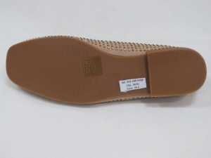 Mokasyny damskie na płaskim (36-41) 333-188 BEIGE