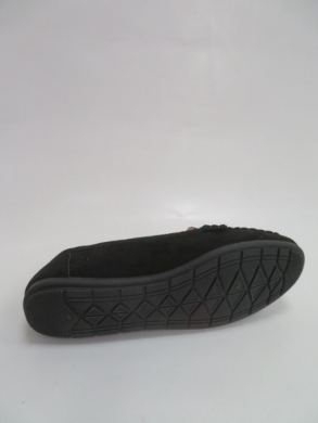 Mokasyny damskie na płaskim (36-41) LB1853 BLACK
