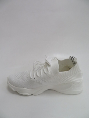 Sportowe Damskie na koturnie (36-41) NB501 WHITE