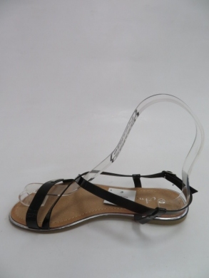 Sandały Damskie na płaskim (36-41) N-50 BLACK