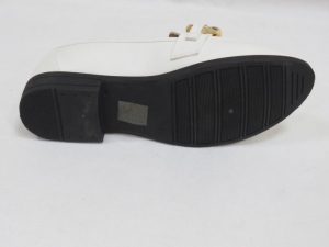 Mokasyny damskie na płaskim (36-41) HX-62 WHITE
