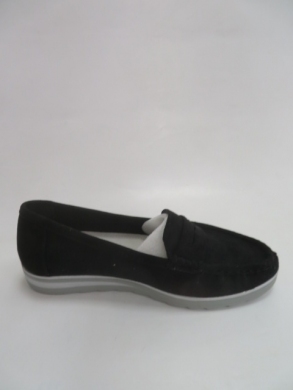 Mokasyny damskie na płaskim (36-41) 0562 BLACK