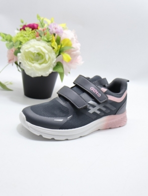 Buty sportowe chłopięce (32-37) A521 GREY/PINK