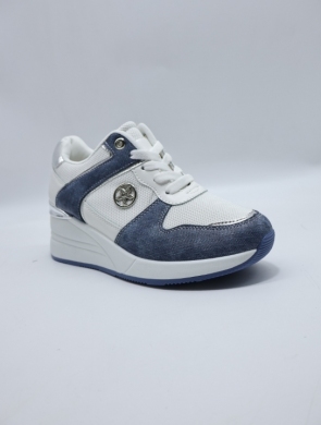 Buty sportowe damskie na koturnie (36-41) LDLJ-178  BLUE