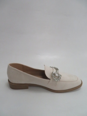 Mokasyny damskie na płaskim (36-41) T536 BEIGE