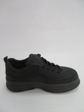 Sportowe Damskie na koturnie (36-41) XLL-4017 BLACK