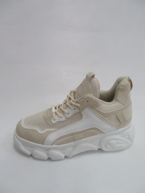 Sneakersy damskie niskie (36-41) YM151 BEIGE