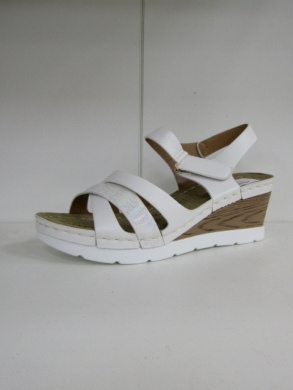 Sandały damskie na koturnie (36-41) N22-893 WHITE