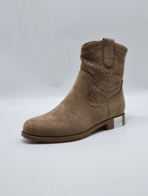 Botki damskie na płaskim (36-41) H2320-3 COFFE