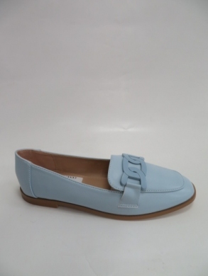 Mokasyny damskie na płaskim (36-41) 888-266 BLUE