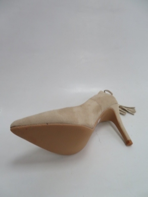 Czółenki damskie na szpilce (36-41) 2581BEIGE