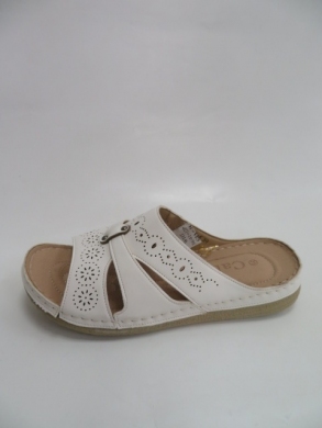 Klapki damskie na płaskim (36-41) 2T01-4 WHITE