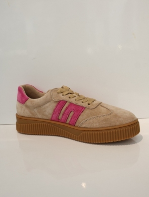 Buty sportowe damskie na płaskim (36-41) GD-LX1074K BEIGE