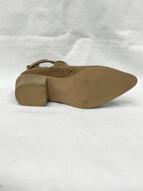 Botki damskie na obcasie (36-41) VE135 KHAKI