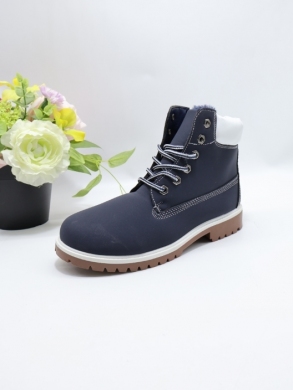 Trapery damskie ocieplane (36-41) K2-W7 NAVY/WHITE