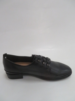 Półbuty damskie na płaskim (36-41) 714 BLACK