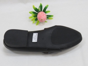 Mokasyny damskie na płaskim (36-41) 888-291 BLACK