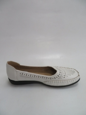 Półbuty damskie na płaskim (37-42) F02  WHITE
