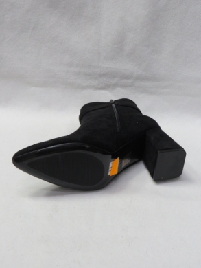 Botki damskie na obcasie (36-41) DE927 BLACK