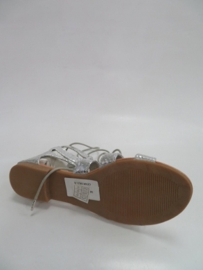 Sandały Damskie na płaskim (36-41) 5695A SILVER