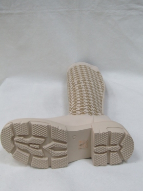 Kozaki damskie na płaskim (36-41) NS281 BEIGE
