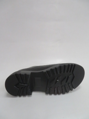 Półbuty damskie na płaskim (36-41) C21-8682 BLACK