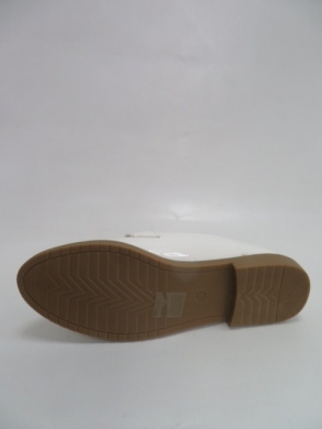Mokasyny damskie na płaskim (36-41) 8033 WHITE