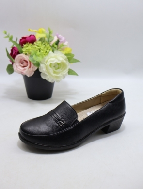 Półbuty damskie na obcasie (36-42) 22T09-1 BLACK