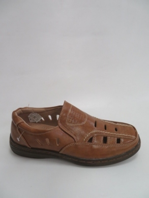 Półbuty męskie -skórzane (40-46) JA39 CAMEL