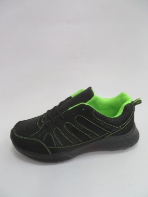 Buty sportowe młodzieżowe (37-42) F066 BL/GREEN