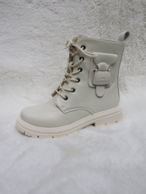 Trapery dziewczęce ocieplane (31-36) 9918C BEIGE
