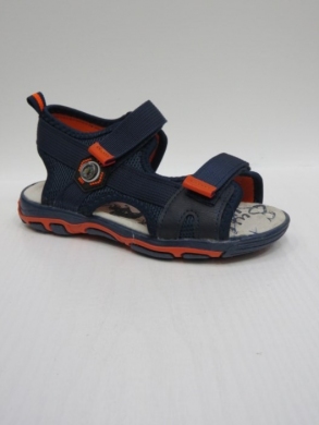 Sandały chłopięce (31-36) D961 BLUE/ORANGE