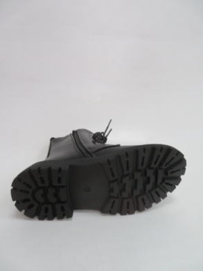 Botki dziewczęce ocieplane (31-36) 7721C BLACK