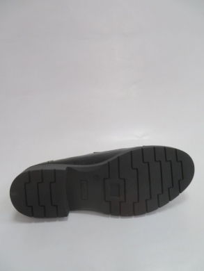 Półbuty damskie na płaskim (36-41) 734 BLACK