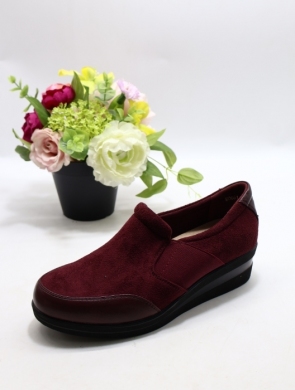 Półbuty damskie na koturnie (36-41) HL61551 RED