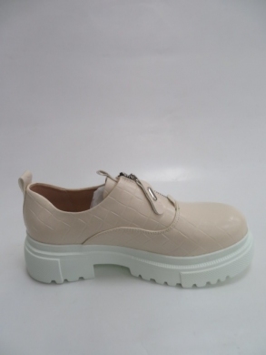 Półbuty damskie na płaskim (36-41) C21-8682 BEIGE