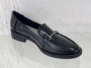 Mokasyny damskie na płaskim (36-41) GD-FL719 BLACK