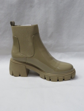 Botki damskie na obcasie (36-41) DE903M KHAKI