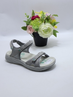 Sandały damskie na płaskim (36-41) 7SD9200 LGREY/MINT