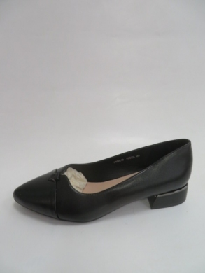 Czółenki damskie na obcasie (36-41) T6402 BLACK