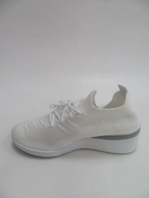 Sportowe Damskie na koturnie (36-41) 701 WHITE