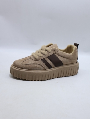 Buty sportowe damskie na płaskim (36-41) A013 KHAKI