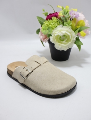 Klapki damskie na płaskim (36-41) 180 BEIGE