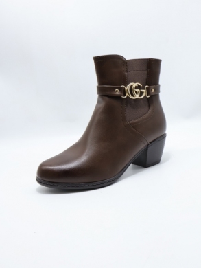 Botki damskie ocieplane na obcasie (36-41) 7379-2